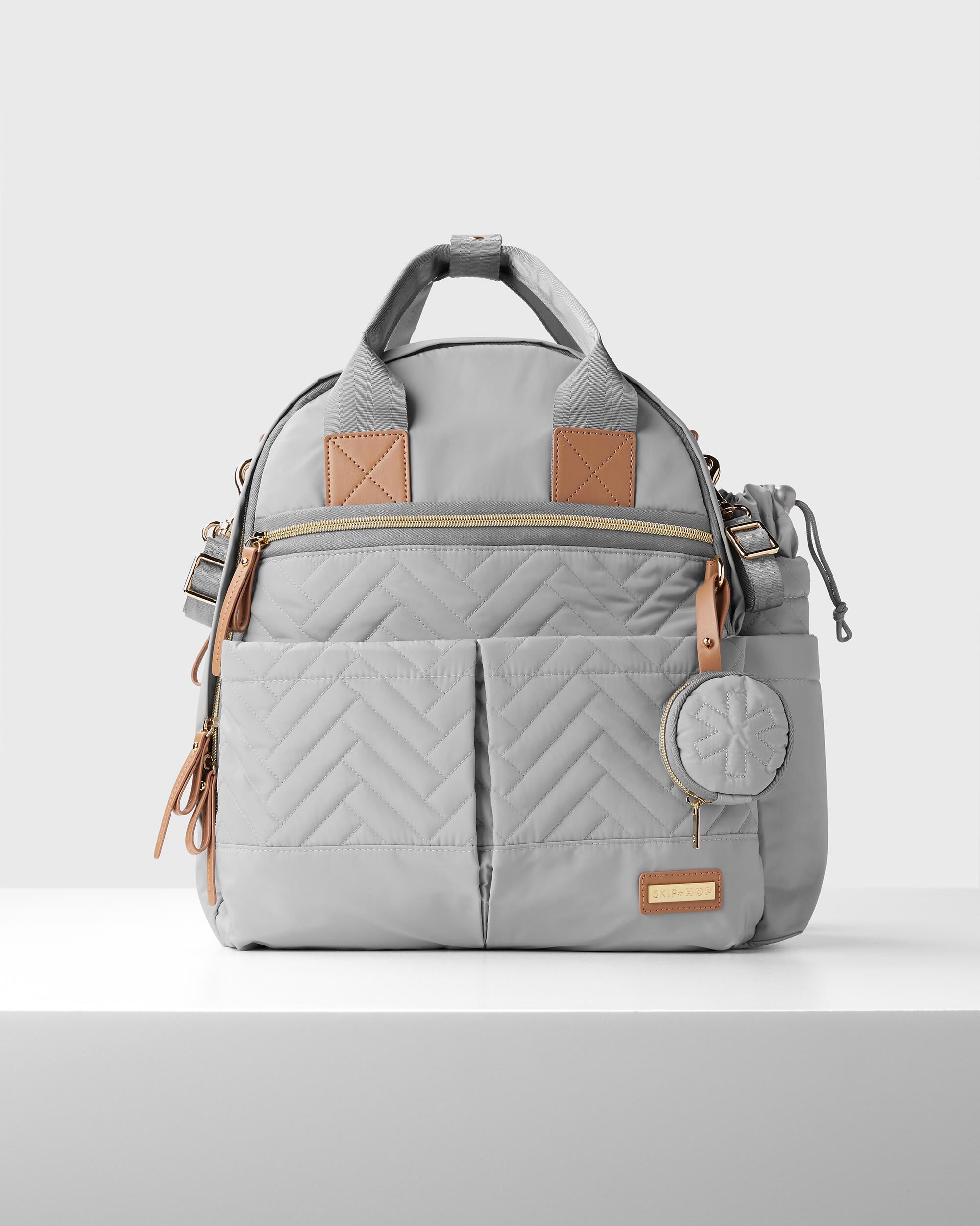 Suite by Skip Hop 6-in-1 Diaper Backpack Set, 