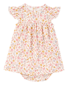 Baby 2-Piece Bodysuit Dress & Cardigan Set, image 2 of 5 slides