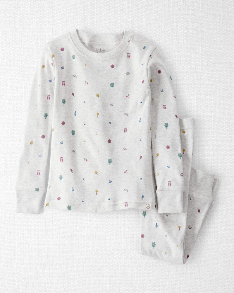 Toddler Organic Cotton Pajamas in Icon Print, image 1 of 5 slides
