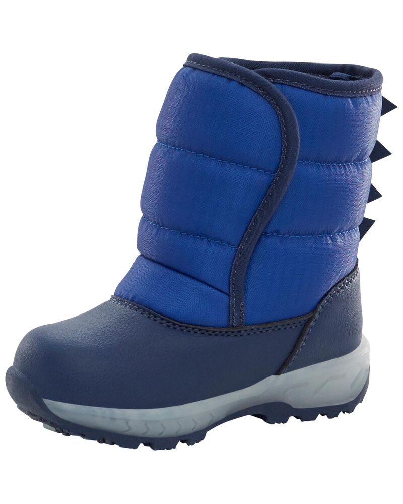 Toddler Dinosaur Light-Up Snow Boots, image 7 of 8 slides