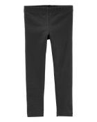 Baby Grey Cotton Stretch Leggings, image 1 of 2 slides