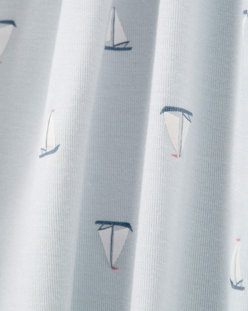 Toddler 2-Piece Sailboat PurelySoft Pajamas, image 2 of 5 slides