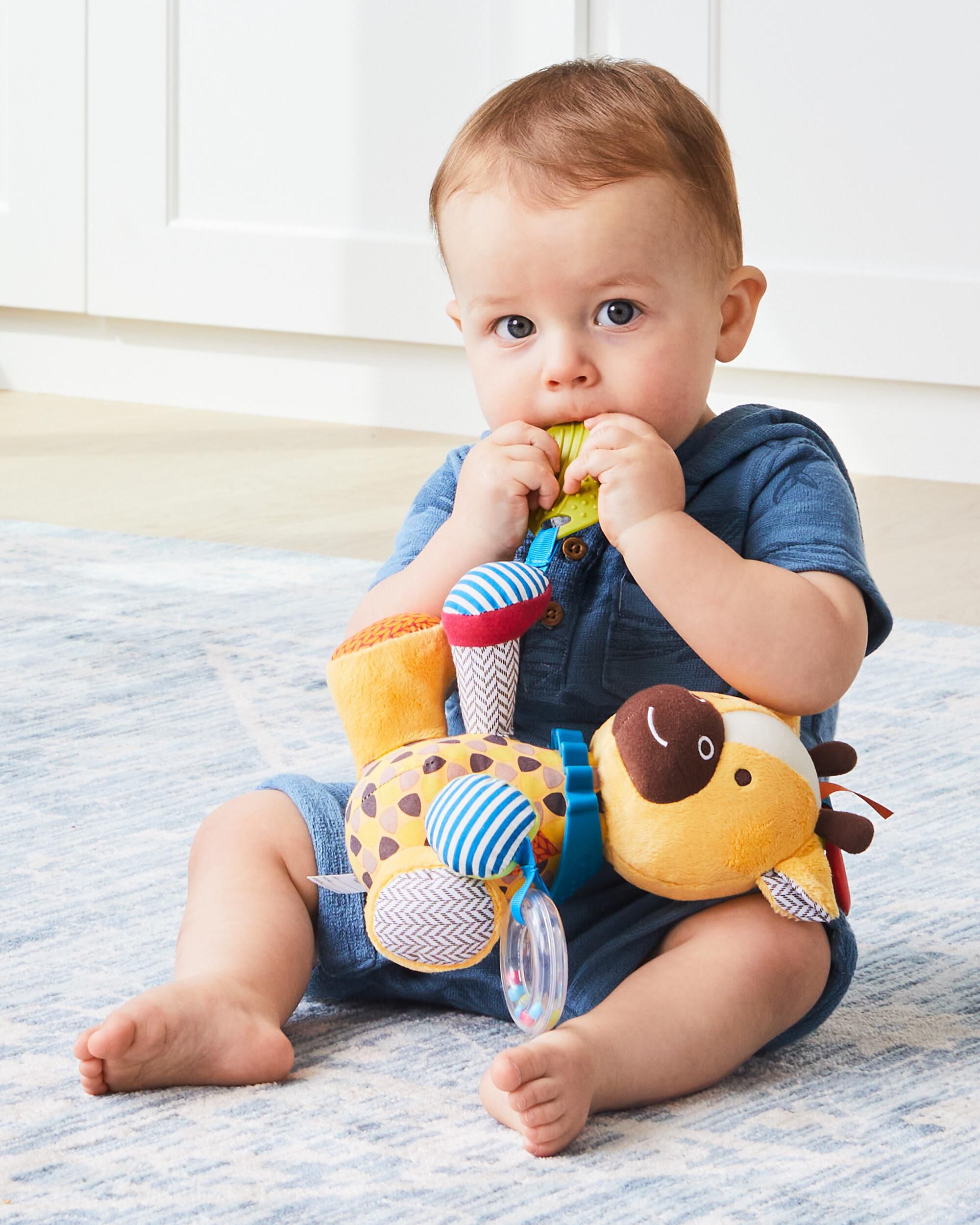 Giraffe Bandana Buddies Baby Activity Toy, image 4 of 5 slides