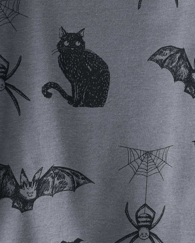 Toddler Organic Cotton Pajamas in Spooky Creatures Print, image 3 of 5 slides