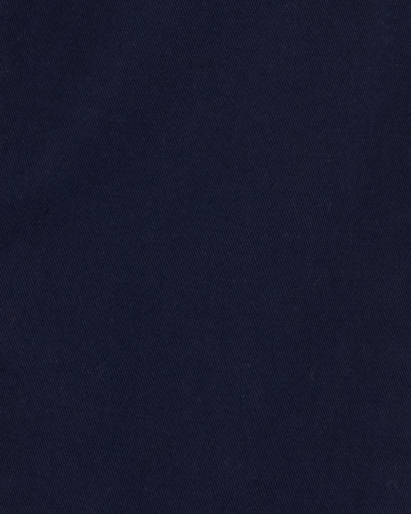 Baby Slim Tapered Chino Pants - Navy, image 3 of 4 slides