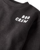 Toddler Organic Cotton Boo Crew Pullover, image 2 of 5 slides
