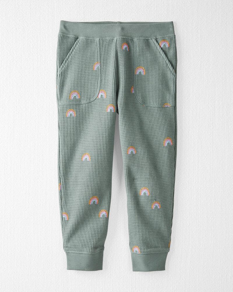 Toddler 2-Piece Waffle Knit Set Made With Organic Cotton, image 2 of 5 slides