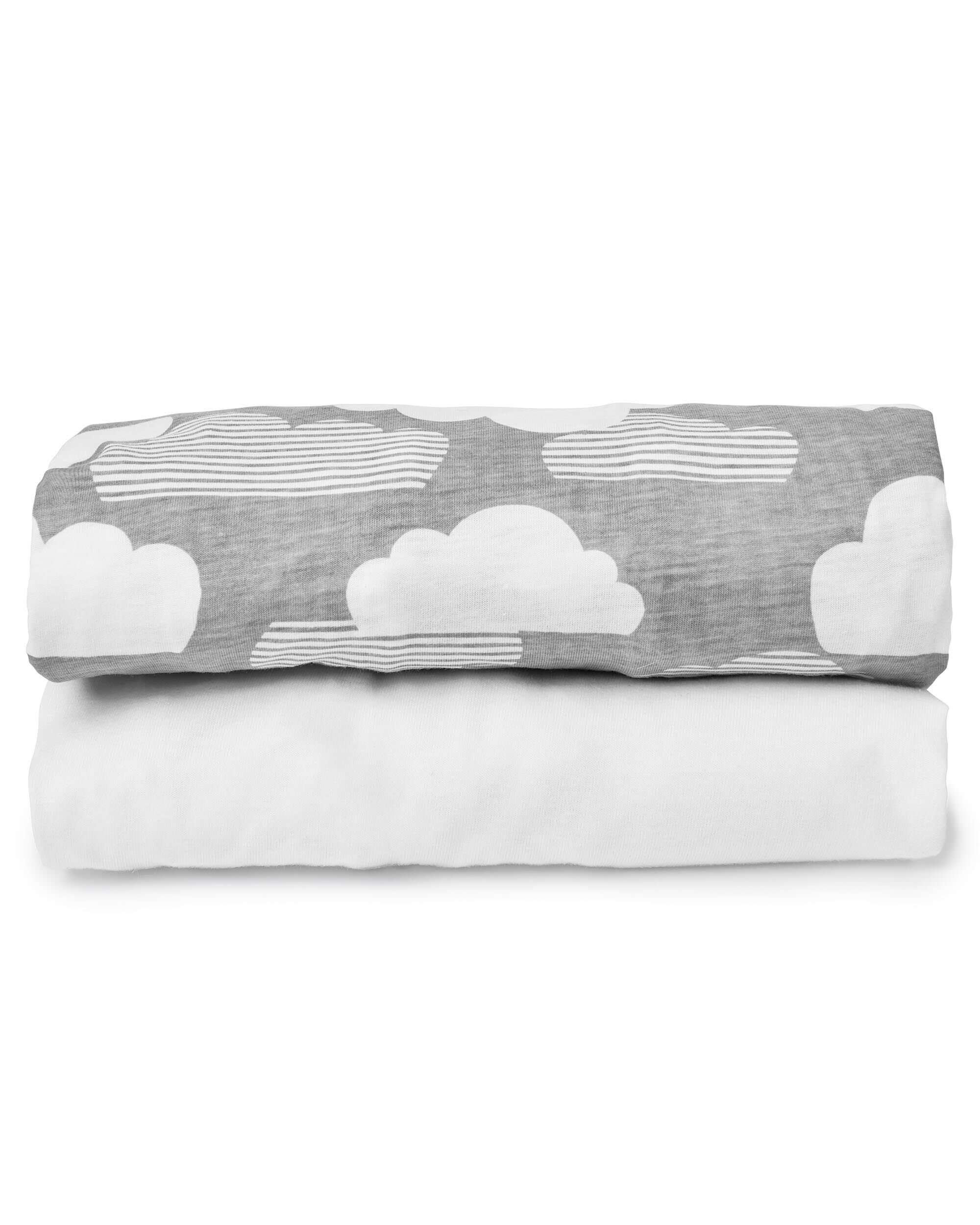 Travel Crib Fitted Sheet Set Skiphop Com