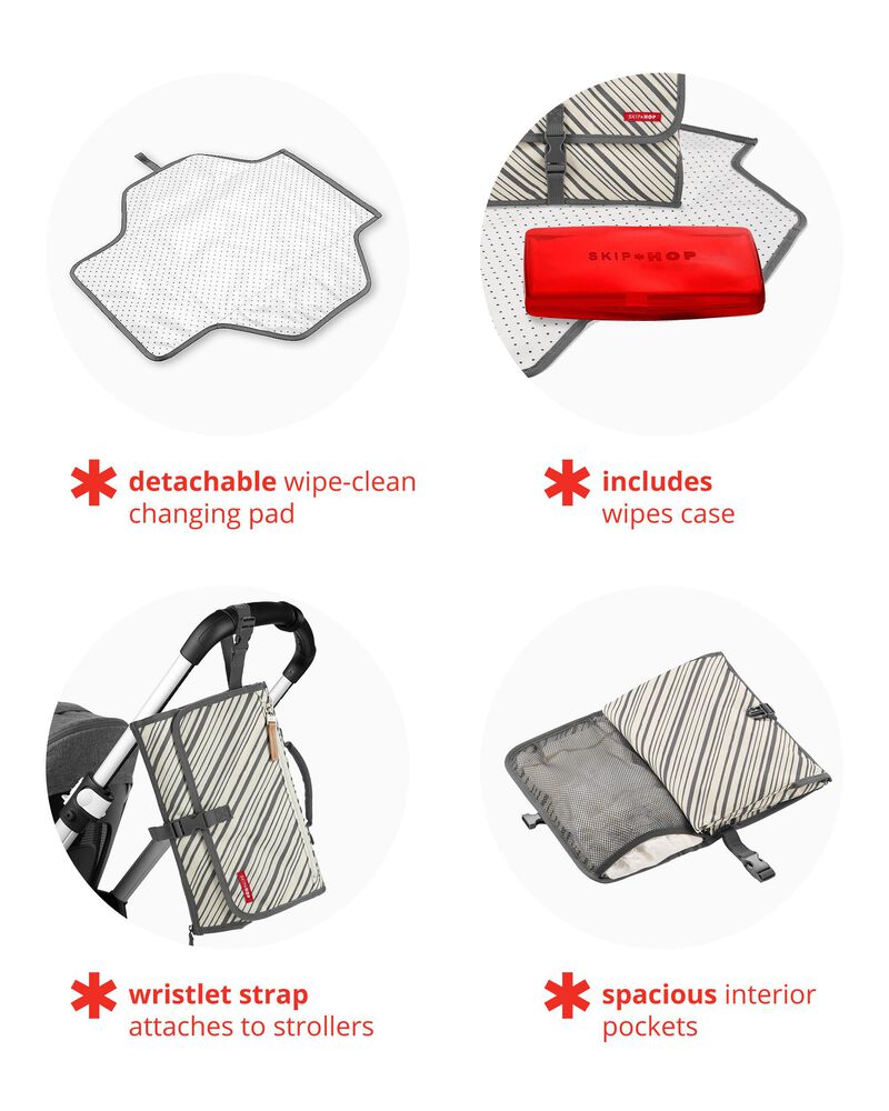 Pronto® Signature Changing Station - Graphite Stripe, image 3 of 7 slides