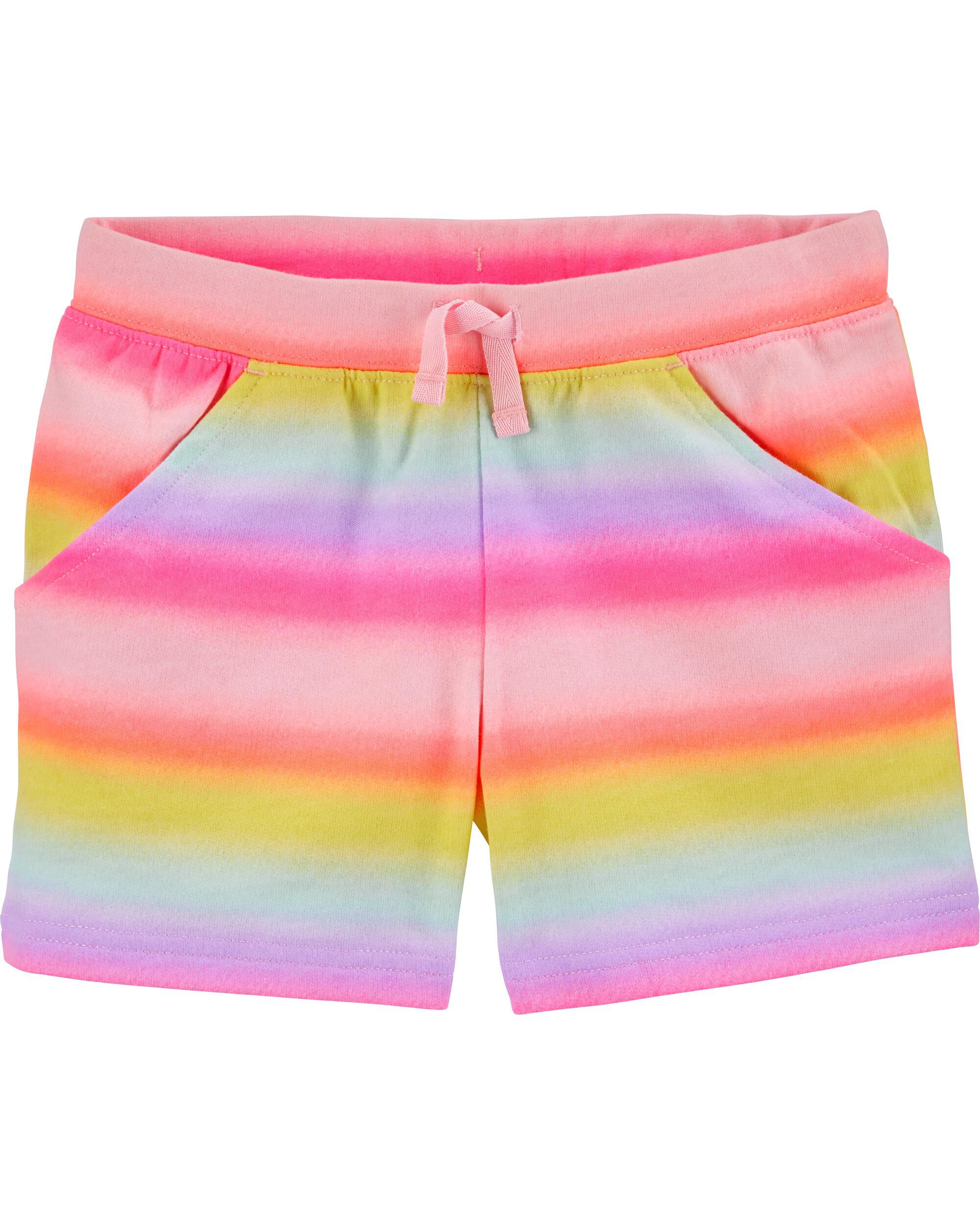 Gradient Rainbow Pull-On French Terry