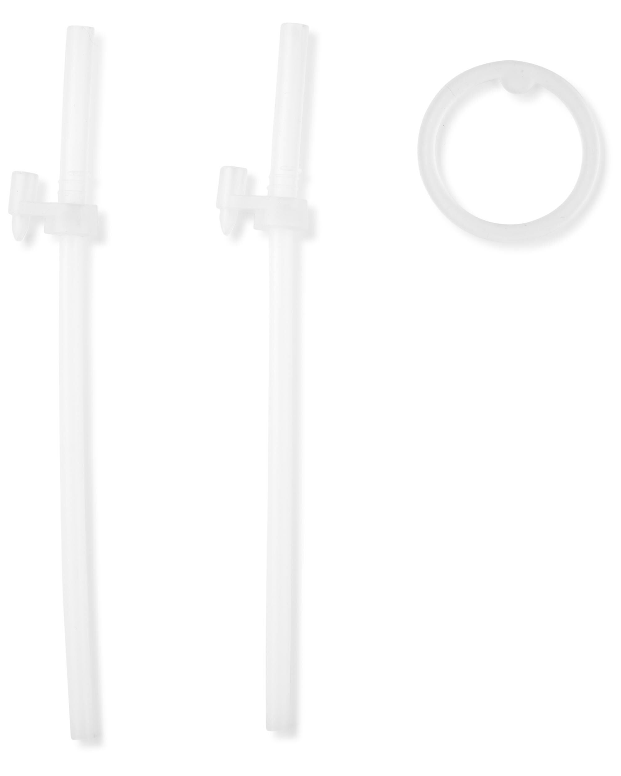 Zoo Straw Bottle (13 oz) Extra Straws - 2-Pack, image 2 of 3 slides