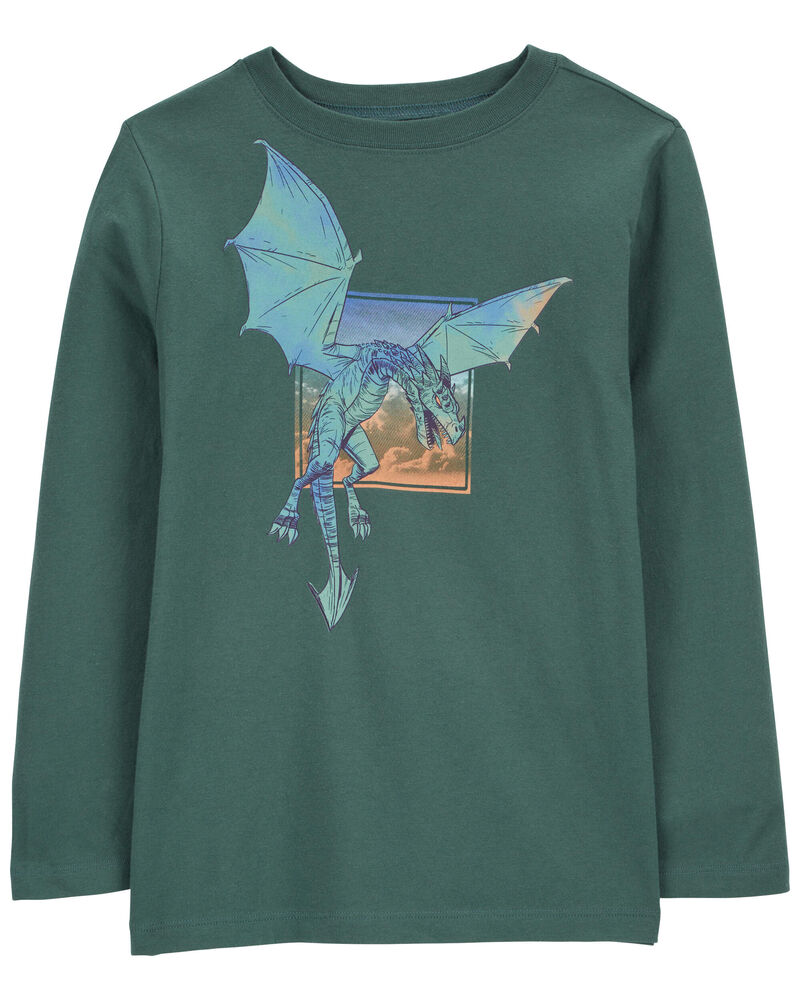 Kid Dragon Graphic Tee, image 1 of 3 slides