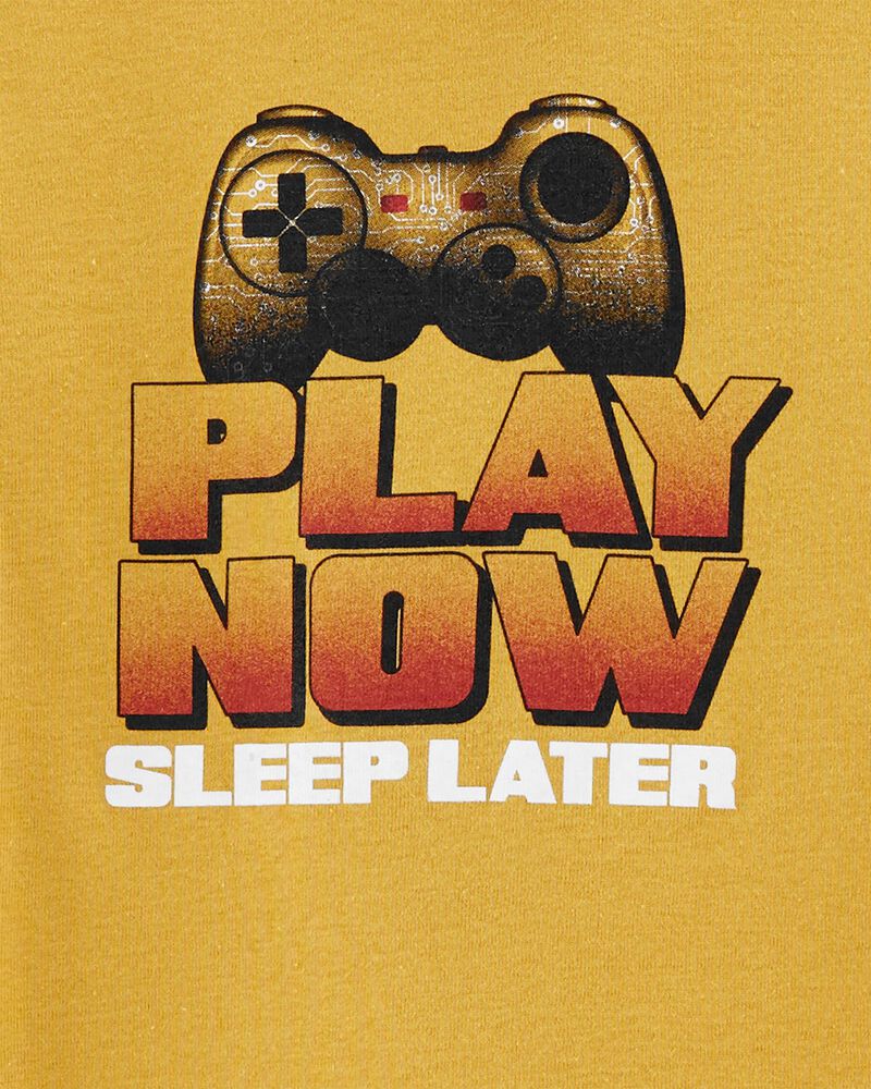 Kid 4-Piece Video Game 100% Snug Fit Cotton Pajamas, image 2 of 4 slides