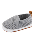 Baby Mesh Slip-On Shoes - Grey, image 6 of 7 slides