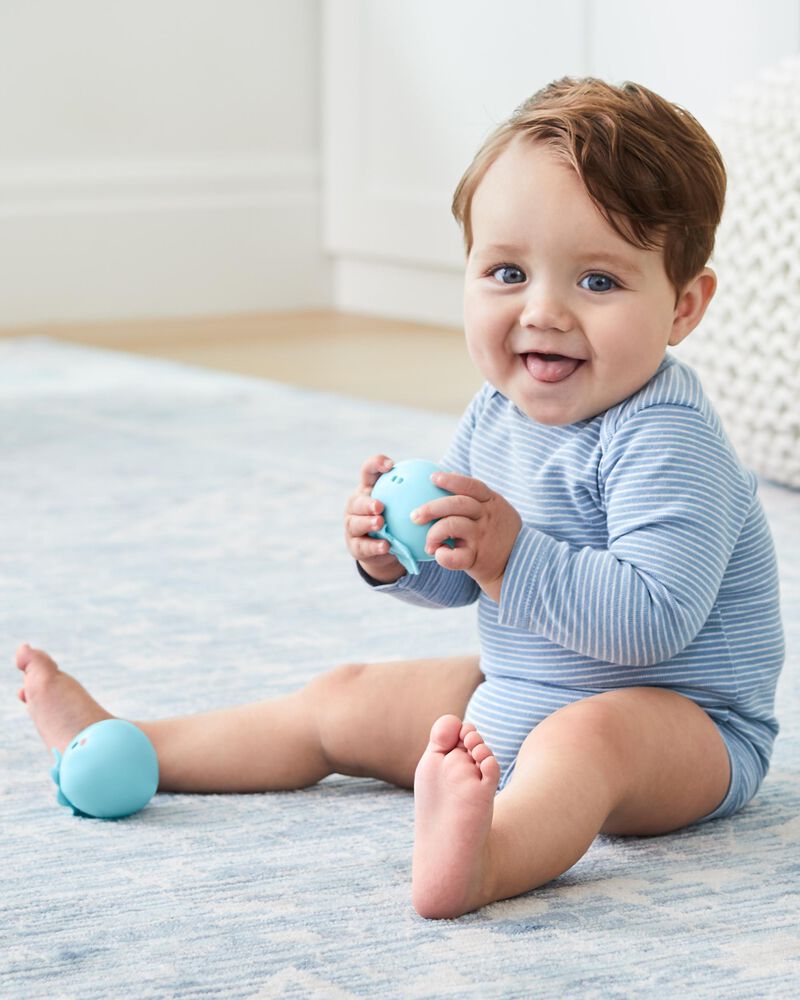 Multi Farmstand Berry Cute Band Baby Toy | skiphop.com