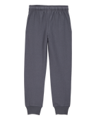 Kid Pull-On Drawstring Joggers - Dark Grey, image 2 of 4 slides