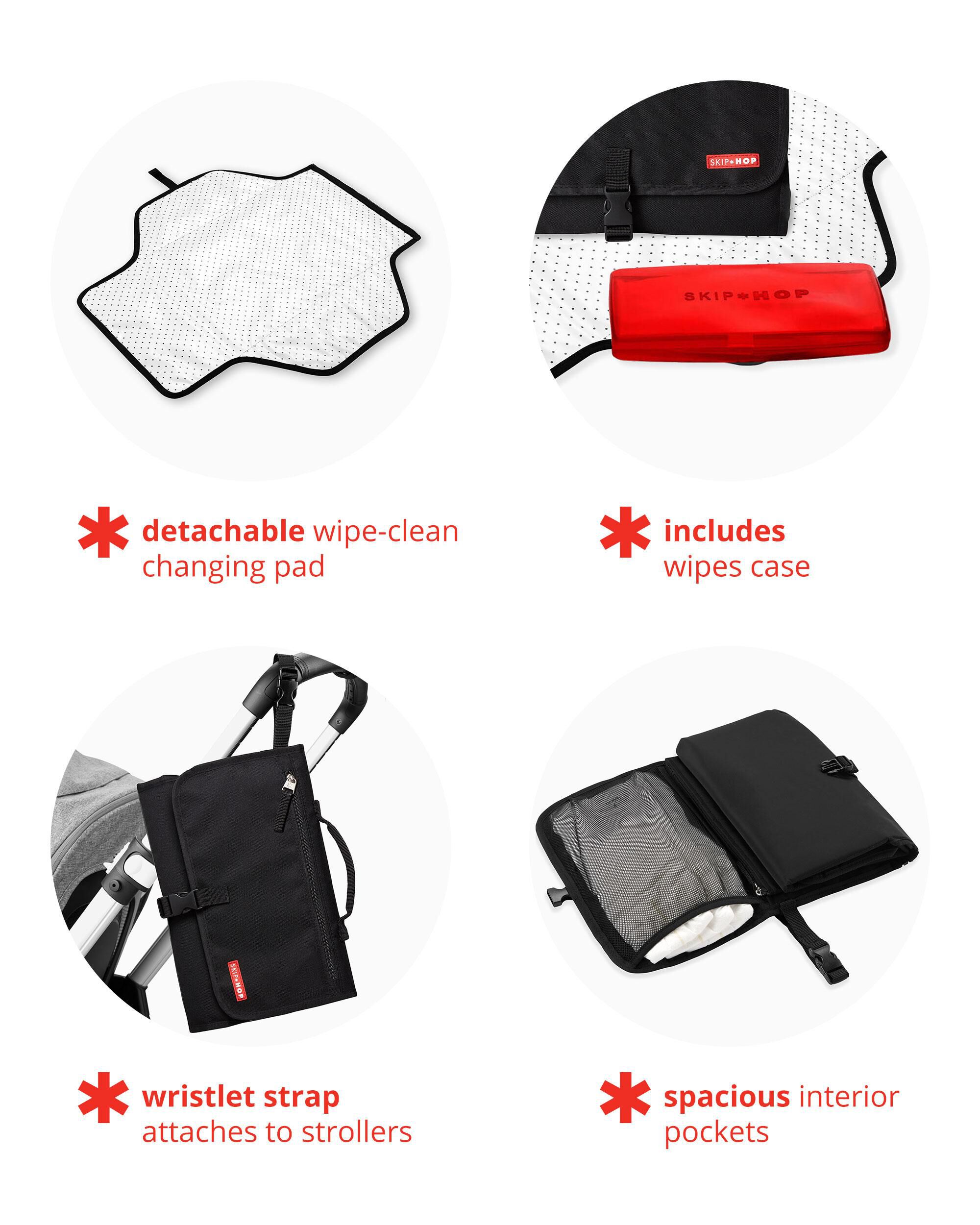 Black Pronto Signature Changing Station skiphop