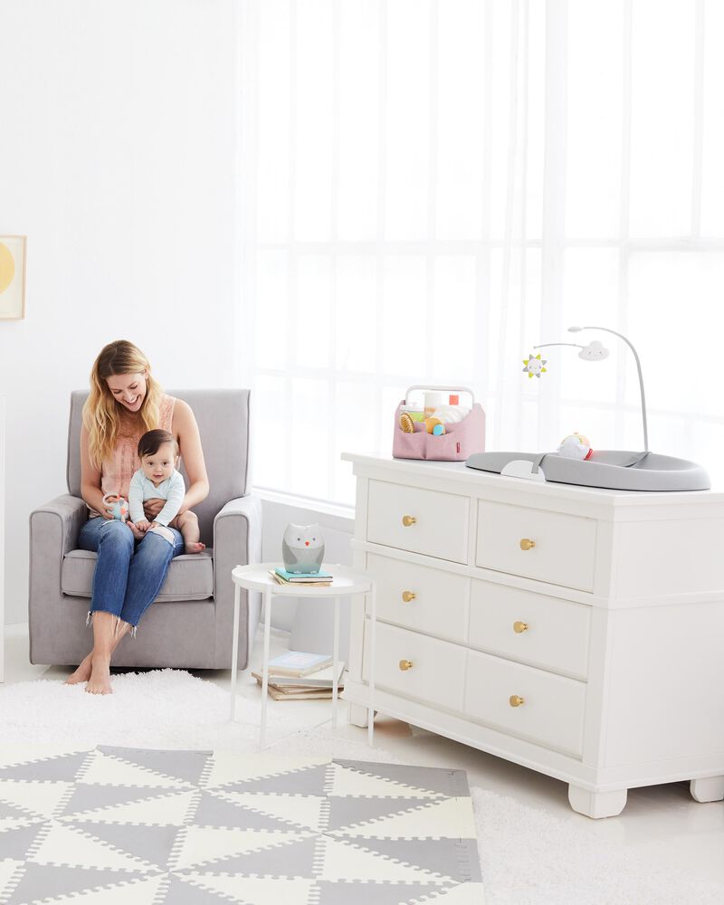 Nursery Style Light-Up Diaper Caddy, image 8 of 11 slides