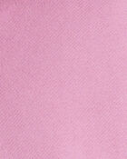 Toddler Girl Long-Sleeve Quarter-Zip Pullover Sweatshirt - Pink, image 2 of 3 slides