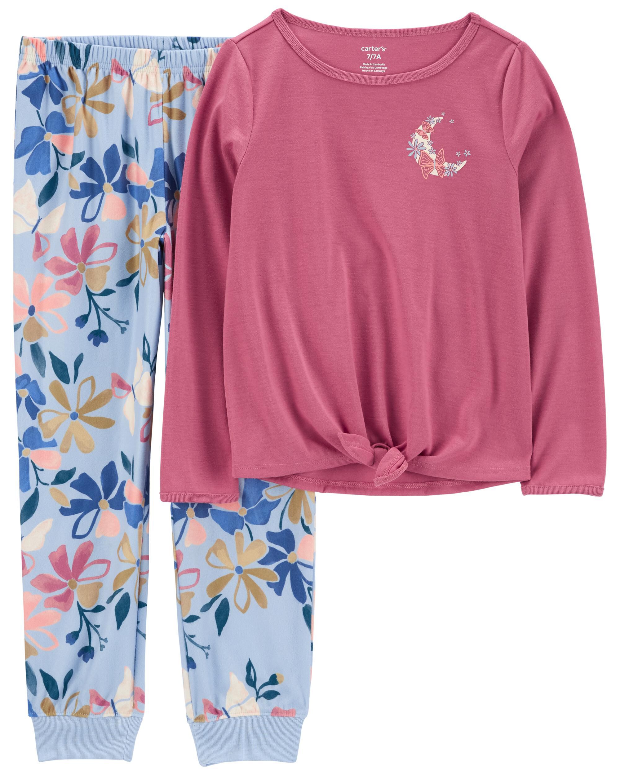 Carters store fleece pjs