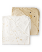 Baby 9-Piece Chick Bath Time Gift Set - Yellow/Ivory, image 7 of 7 slides