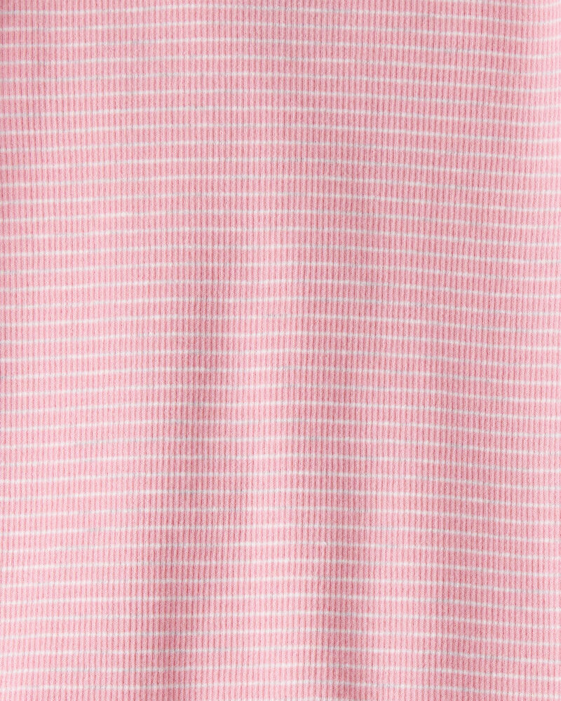 Toddler Organic Cotton Pajamas in Stripes, image 3 of 5 slides