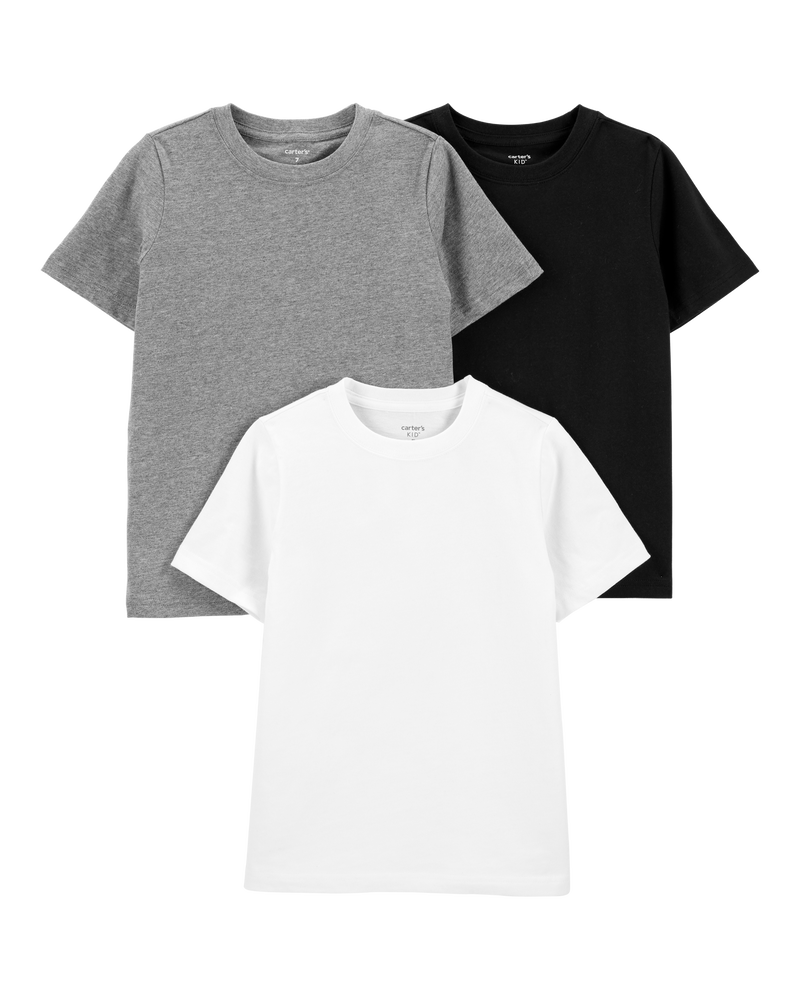Kid 3-Pack Jersey Tees, image 1 of 2 slides