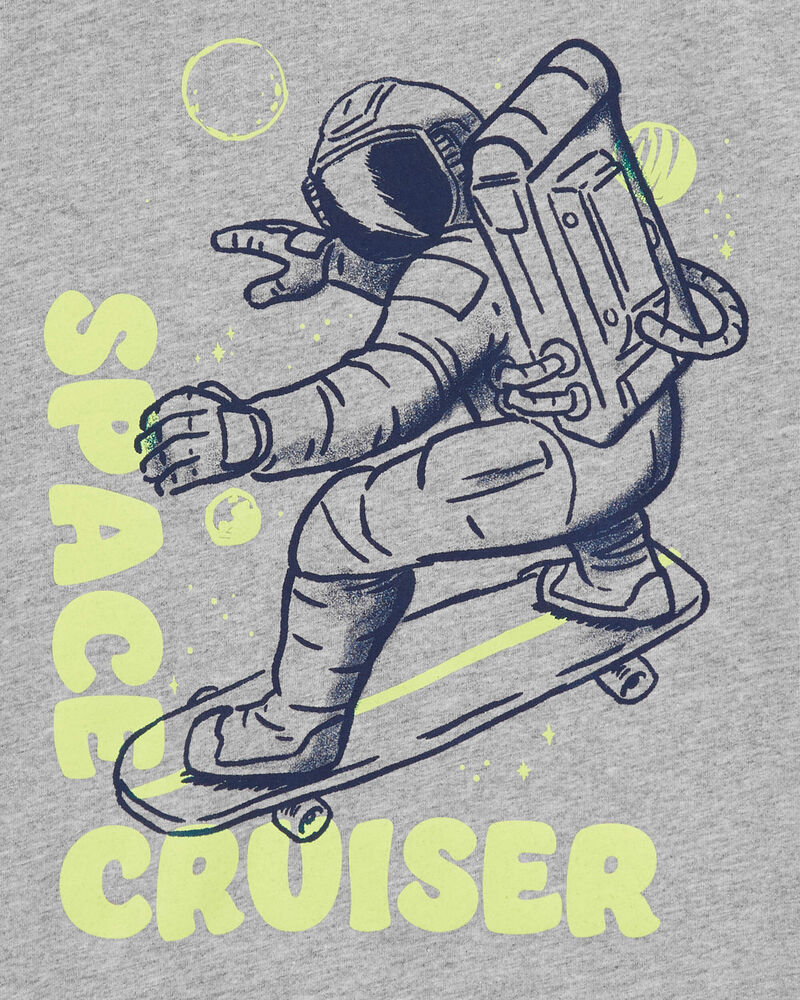 Kid Space Cruiser Astronaut Graphic Tee, image 2 of 3 slides