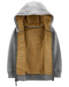 Fuzzy-Lined Hoodie, image 2 of 3 slides