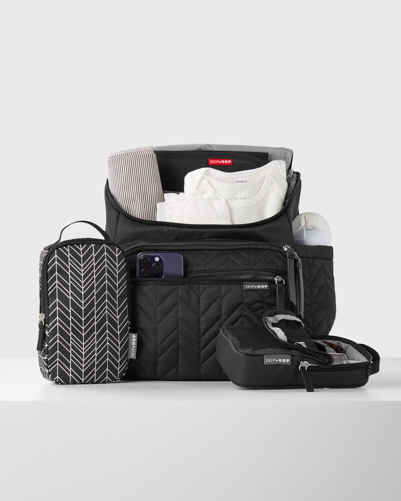 Forma Backpack Diaper Bag - Grey, image 4 of 10 slides