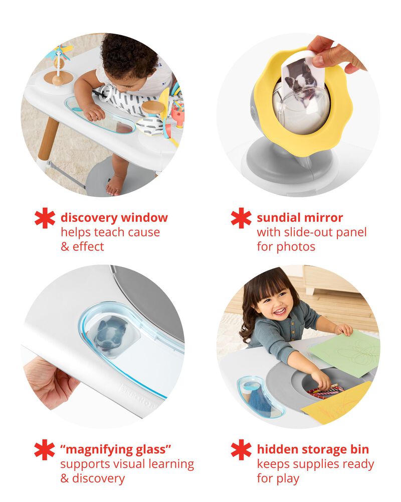 Baby Discoverosity Montessori-Inspired 3-Stage Activity Center & Play Table, image 6 of 7 slides