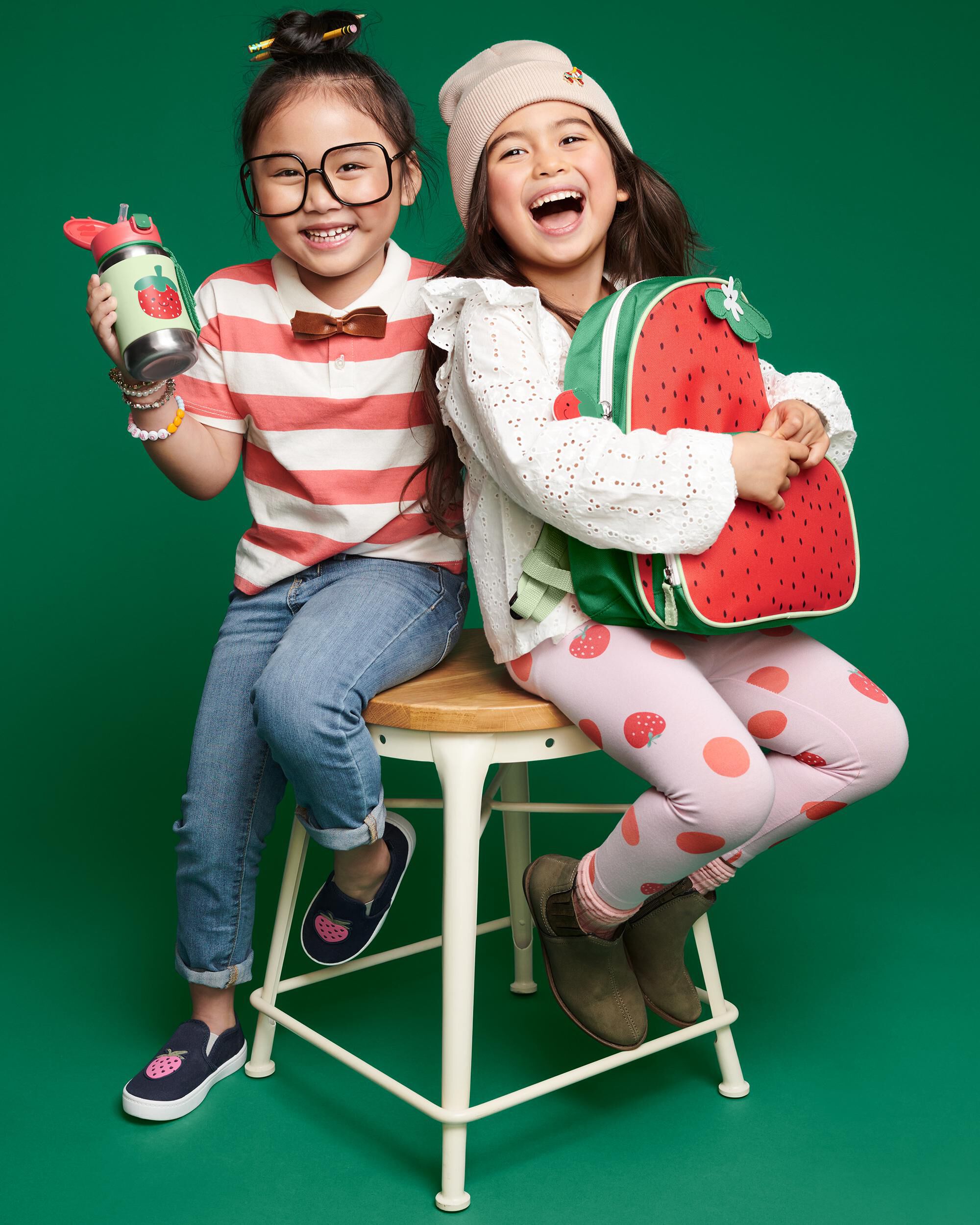 Spark Style Little Kid Backpack - Strawberry, image 11 of 13 slides