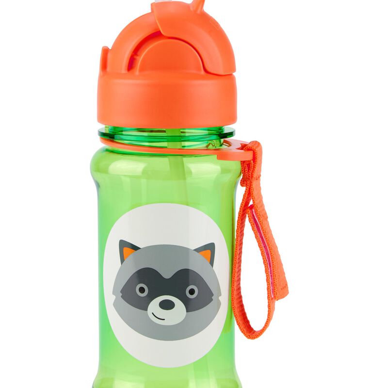 Raccoon ZOO Straw Bottle With Tritan™ Renew - Raccoon | skiphop.com
