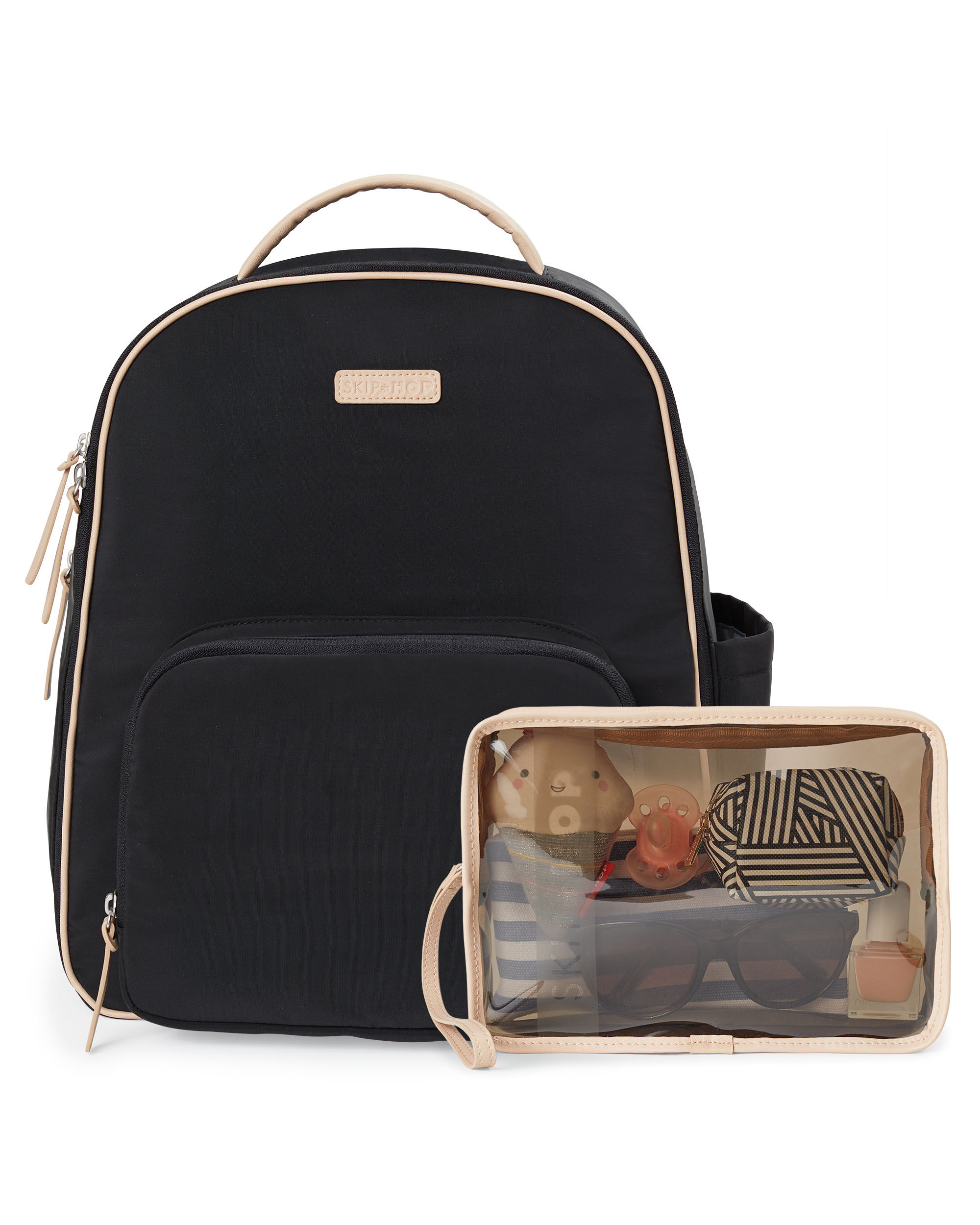 deco saffiano diaper backpack
