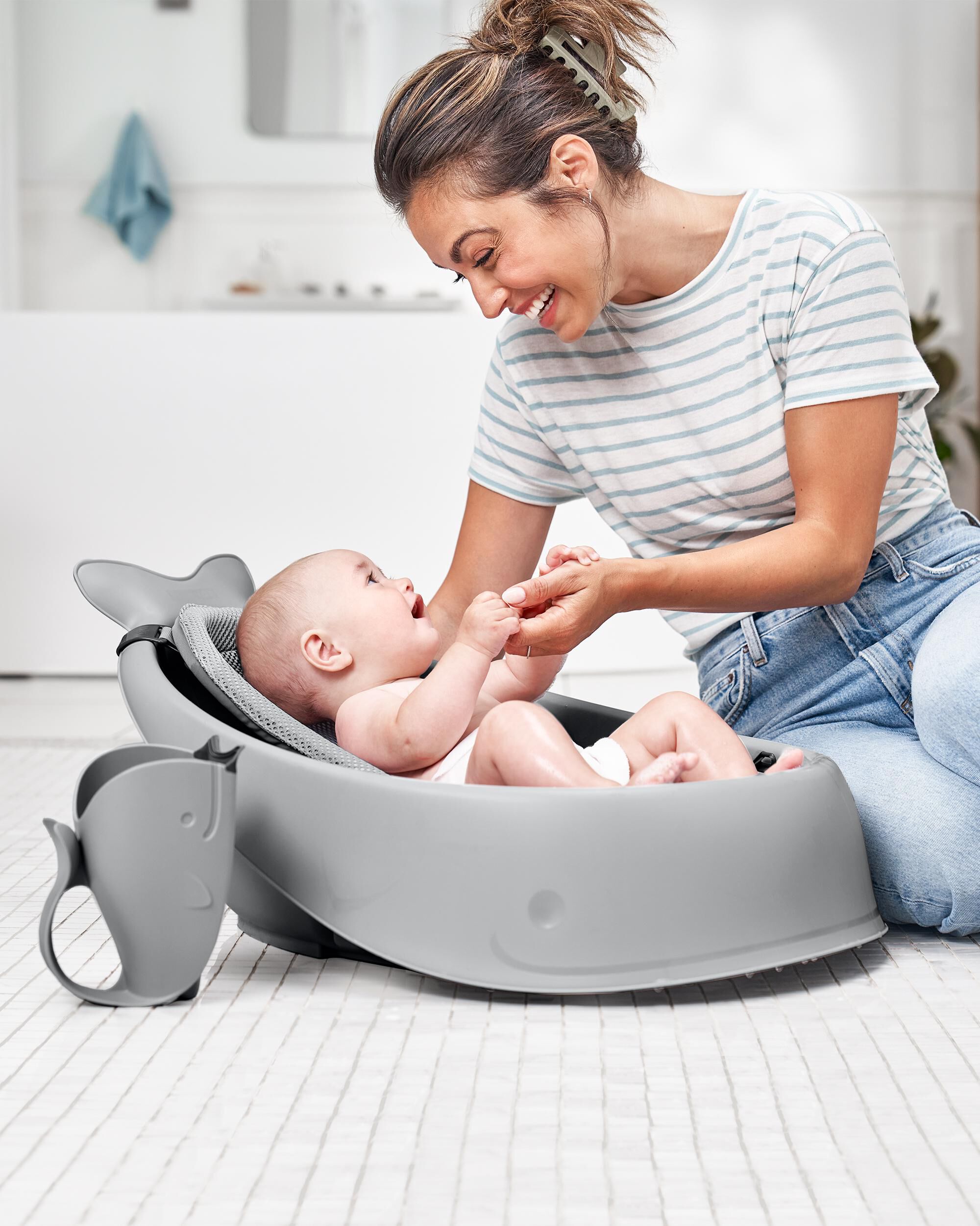 Skip hop hot sale bath grey