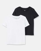Kid 2-Pack Short-Sleeve Cotton Tees, image 3 of 4 slides