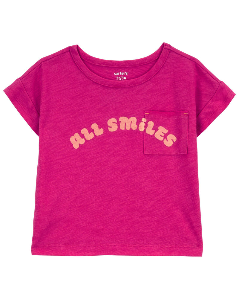 Baby All Smiles Pocket Tee, image 1 of 5 slides