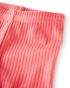 Baby 2- Pack Organic Cotton Ribbed Pedal Shorts, image 3 of 4 slides