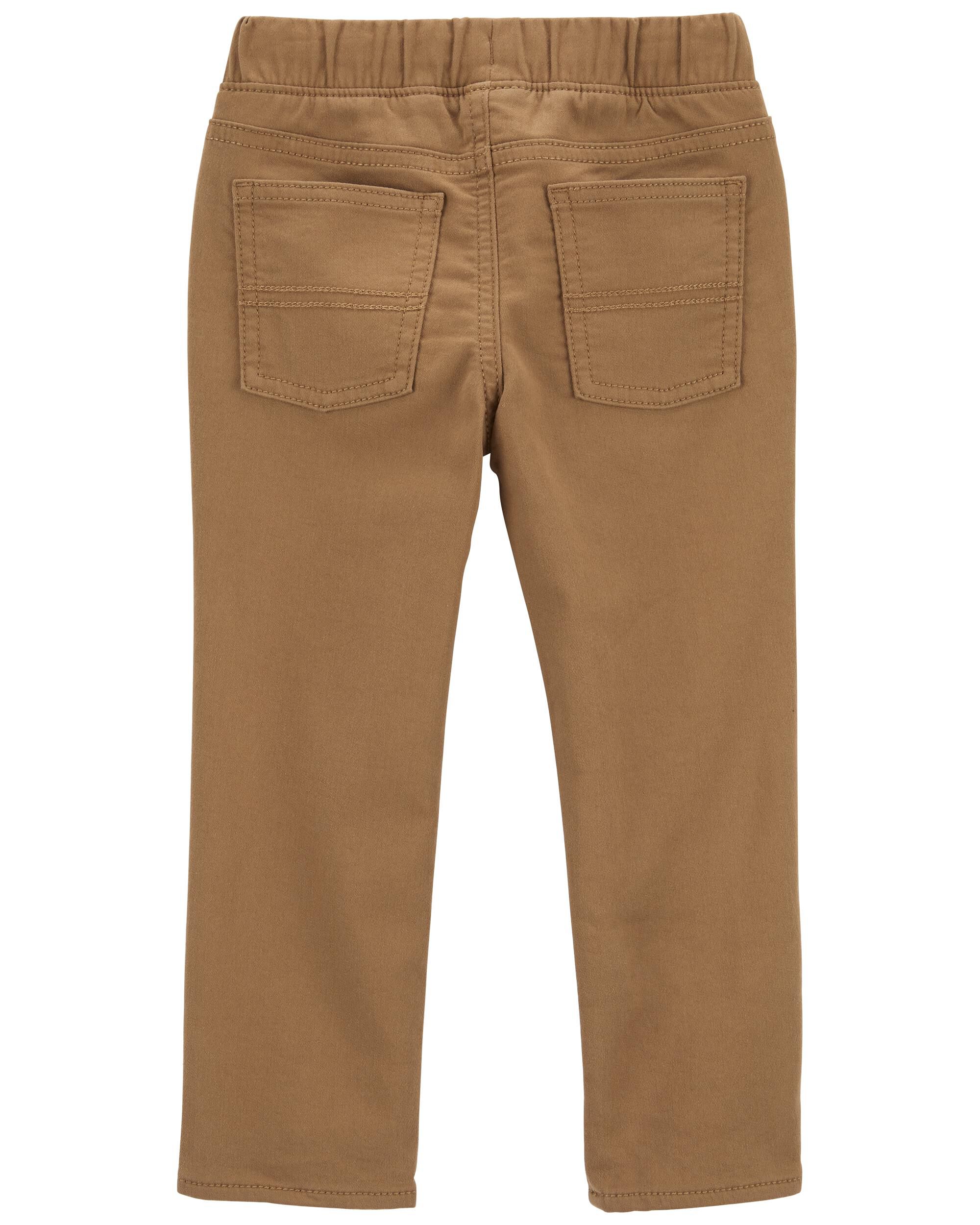 Khaki Baby Pull On Khaki Pants skiphop