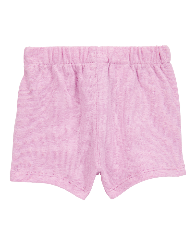 Baby Pull-On Slub Jersey Shorts, image 2 of 4 slides