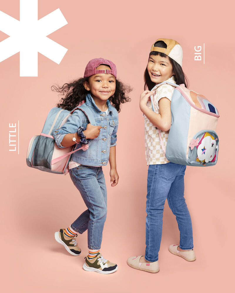 Skip Hop Sparks Mochila para niños pequeños, preescolar de 3 a 4 años,  arcoíris