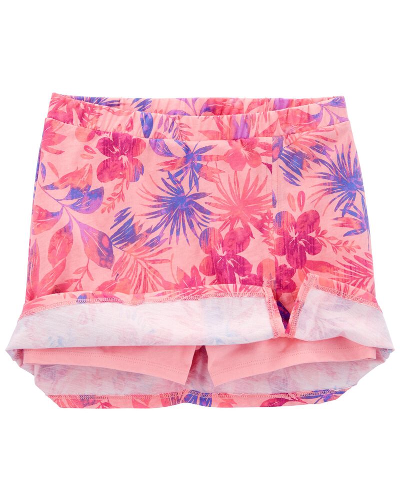 Kid Tropical Print Handstand Skort, image 2 of 3 slides