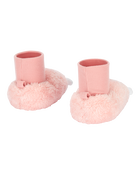Baby Dinosaur Soft Slipper Shoes - Pink, image 2 of 3 slides
