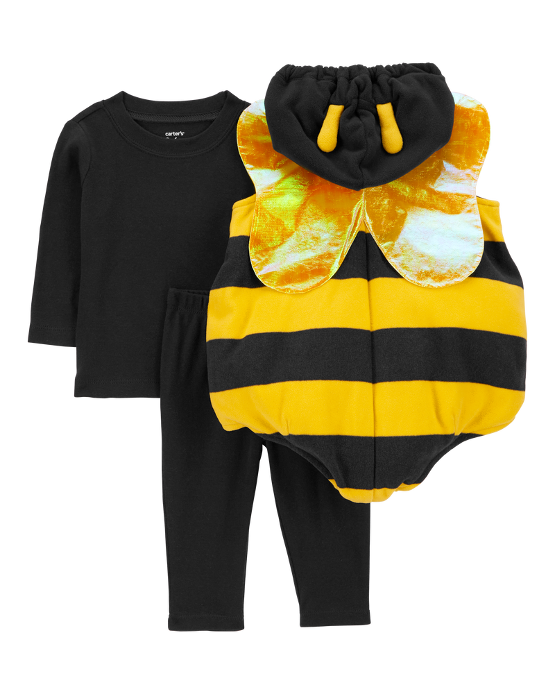 Baby 3-Piece Bumble Bee Halloween Costume, image 2 of 4 slides