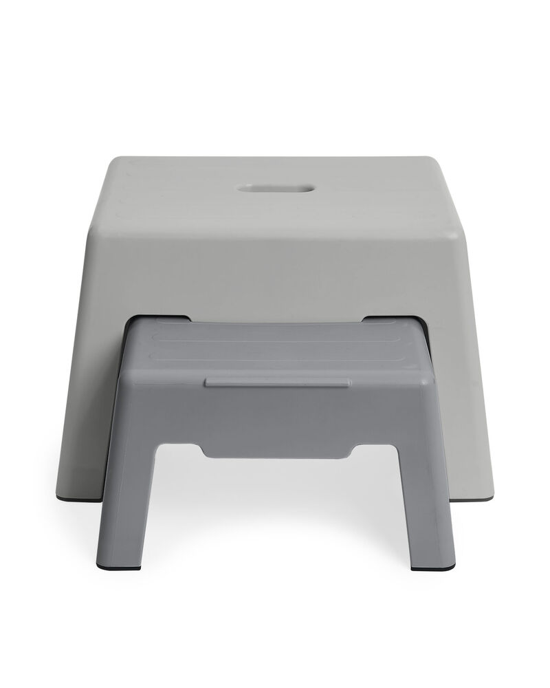 Double-Up Step Stool - Grey
, image 1 of 5 slides