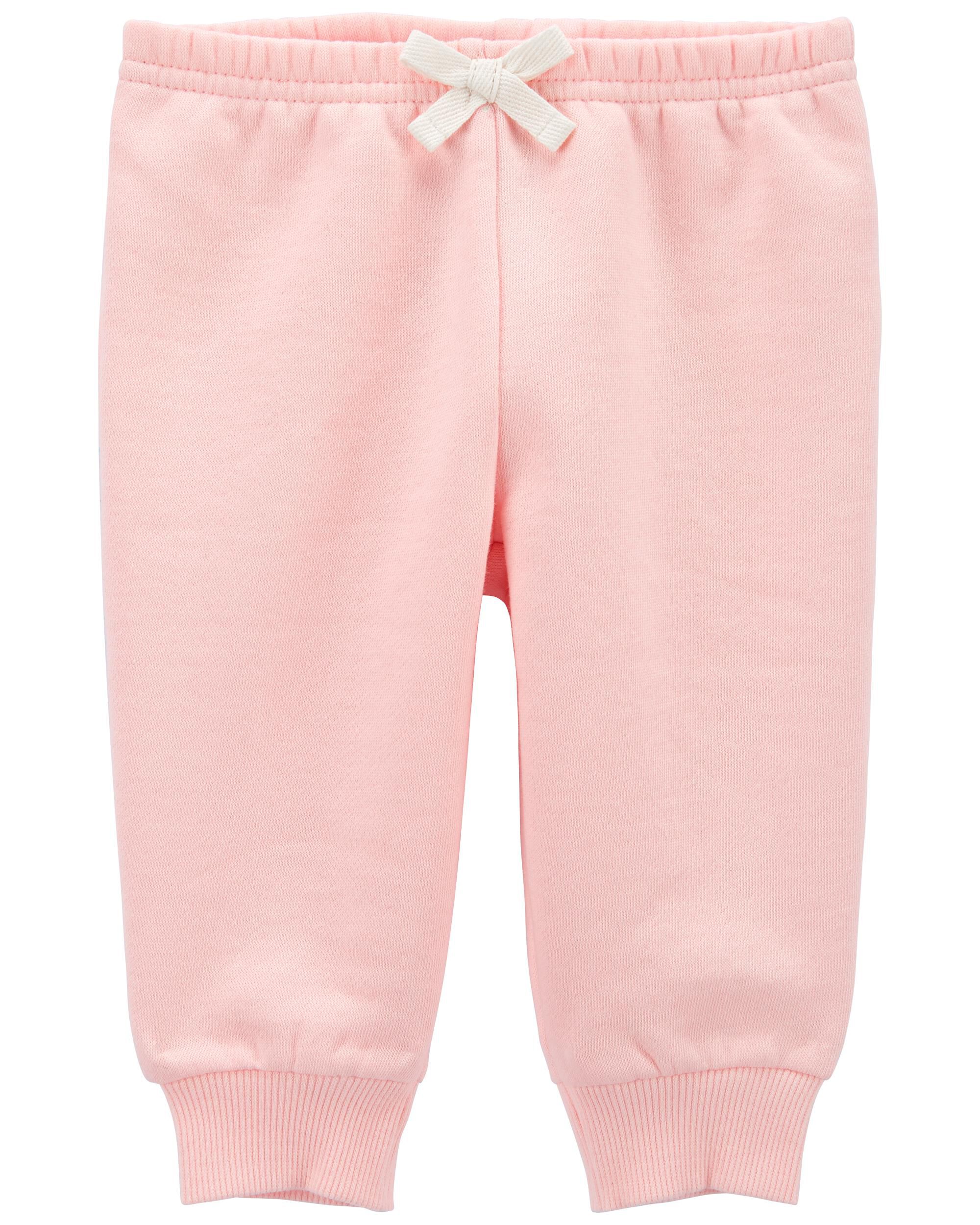 Baby girl pink joggers store
