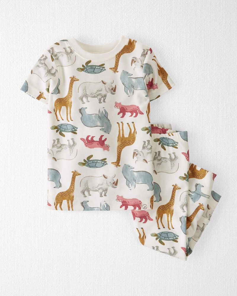 Baby Organic Cotton Pajamas Set, image 1 of 4 slides