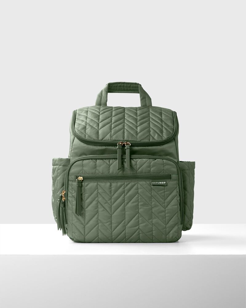 Forma Backpack Diaper Bag - Sage, image 1 of 15 slides