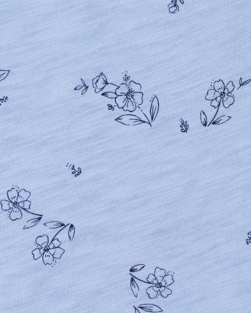 Baby 5-Pack Floral Flutter Bodysuits, image 3 of 7 slides