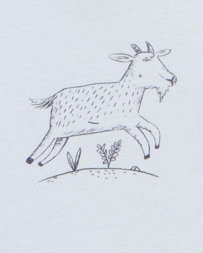 Baby 5-Pack Farm Animal Short Sleeve Bodysuits, image 5 of 8 slides